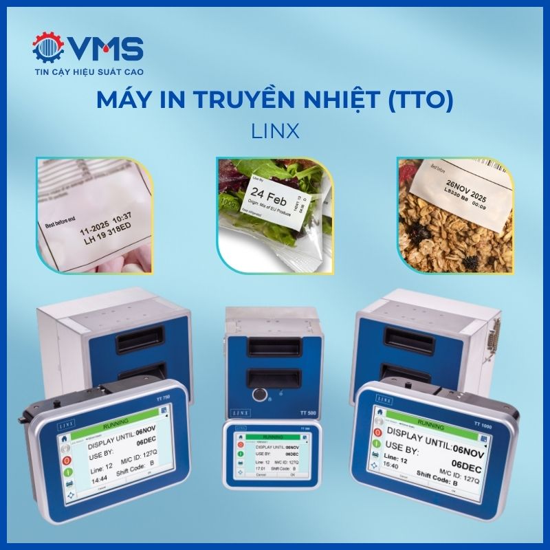 Máy in truyền nhiệt (TTO) chính hãng Linx