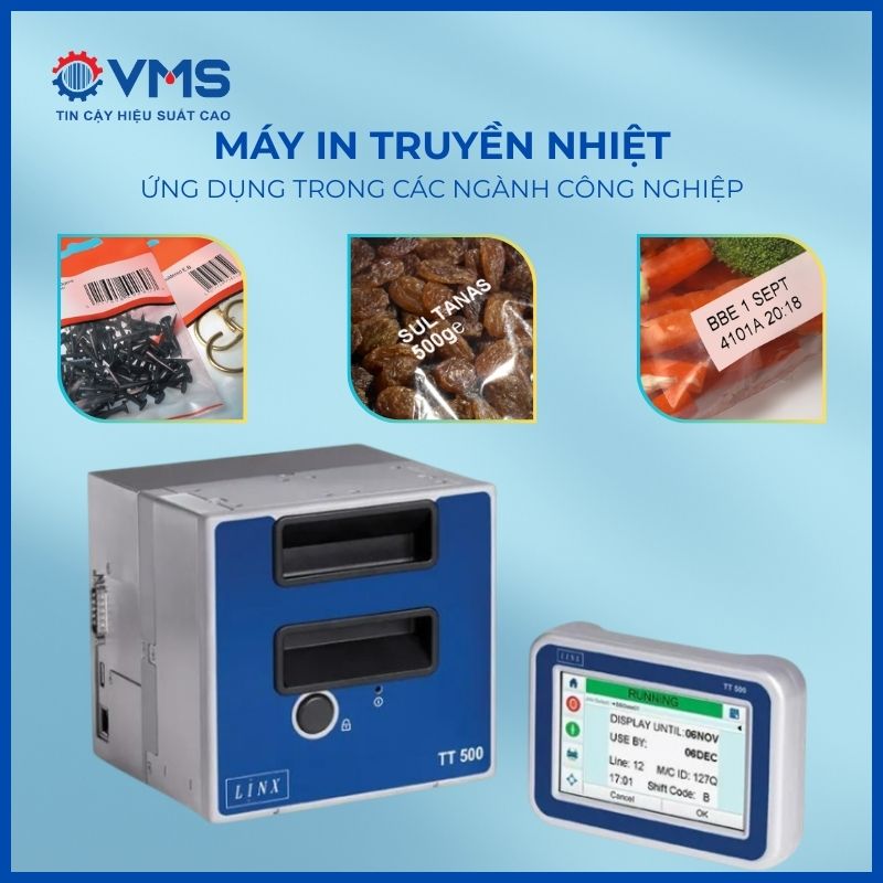 Ứng dụng của máy in truyền nhiệt TTO