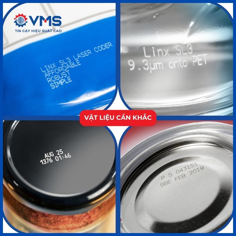 Xem xét vật liệu cần khắc bằng laser