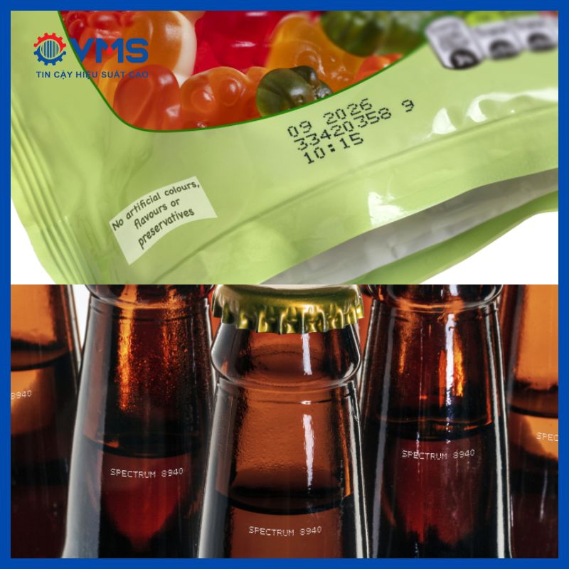 Máy in phun Linx ứng dụng trong ngành sản xuất đồ uống, thực phẩm