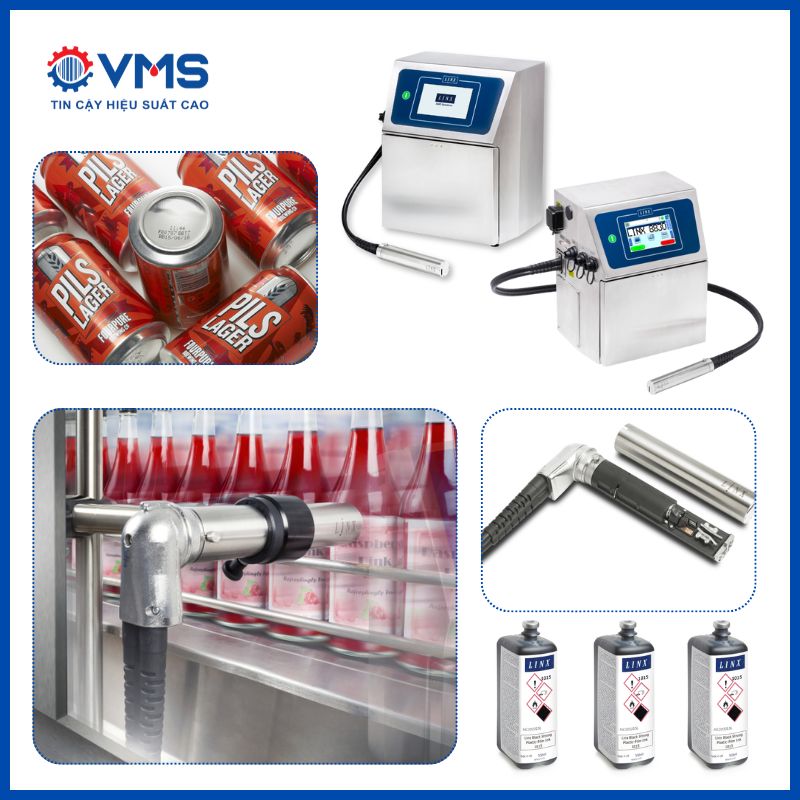 Máy in phun Linx với nhiều tính năng