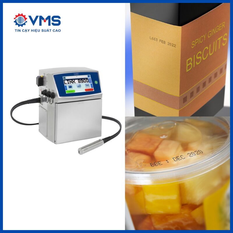 Máy in Linx 8900 và ứng dụng thực tế
