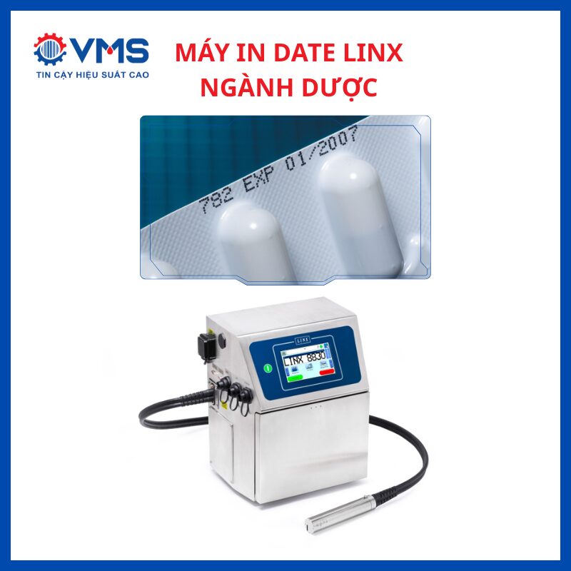 Máy in date Linx ngành dược