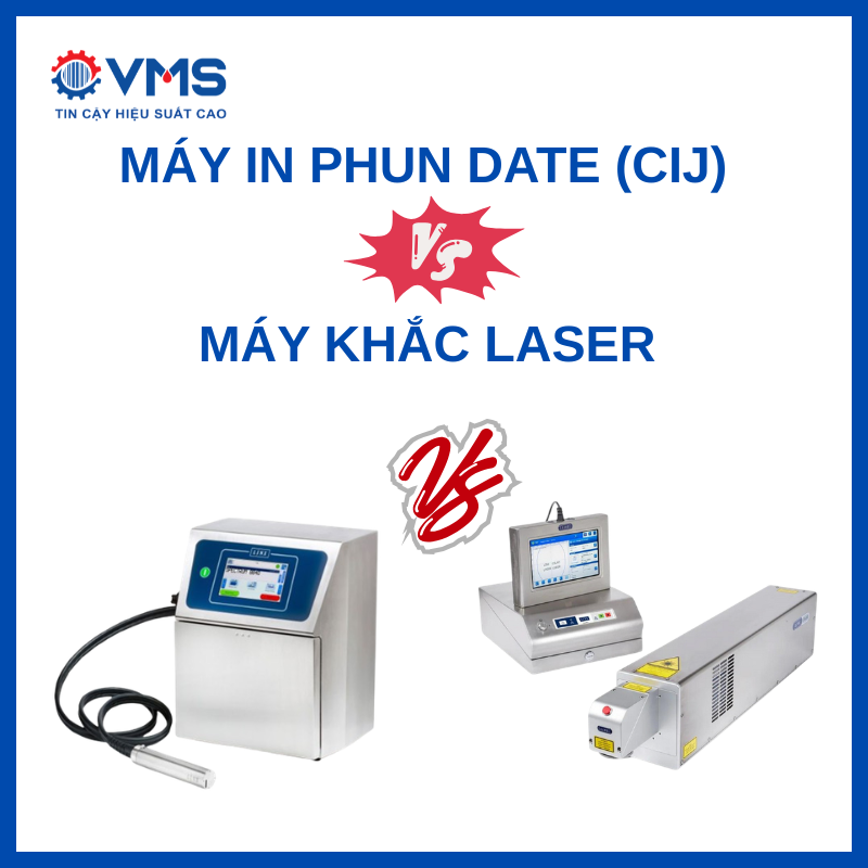So sánh máy in CIJ với máy khắc laser