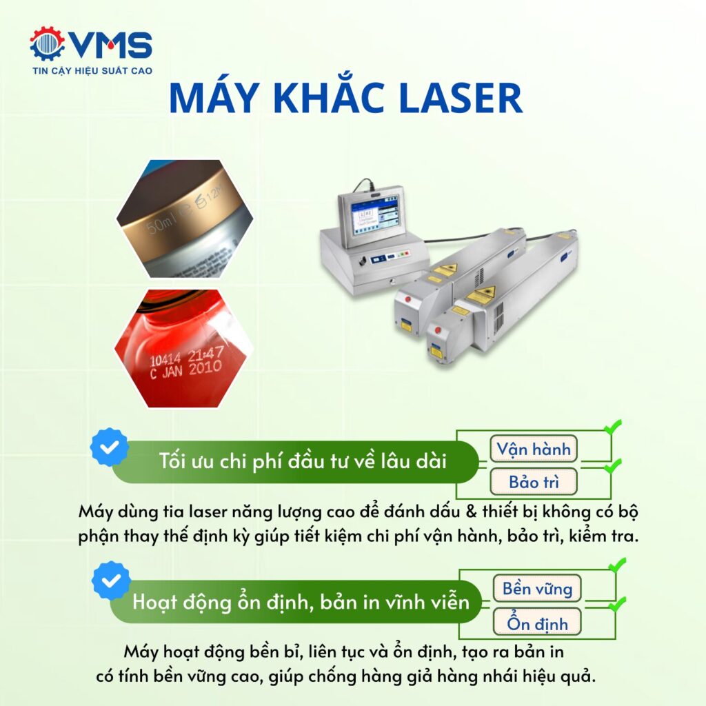 Ưu điểm của máy khắc laser Linx