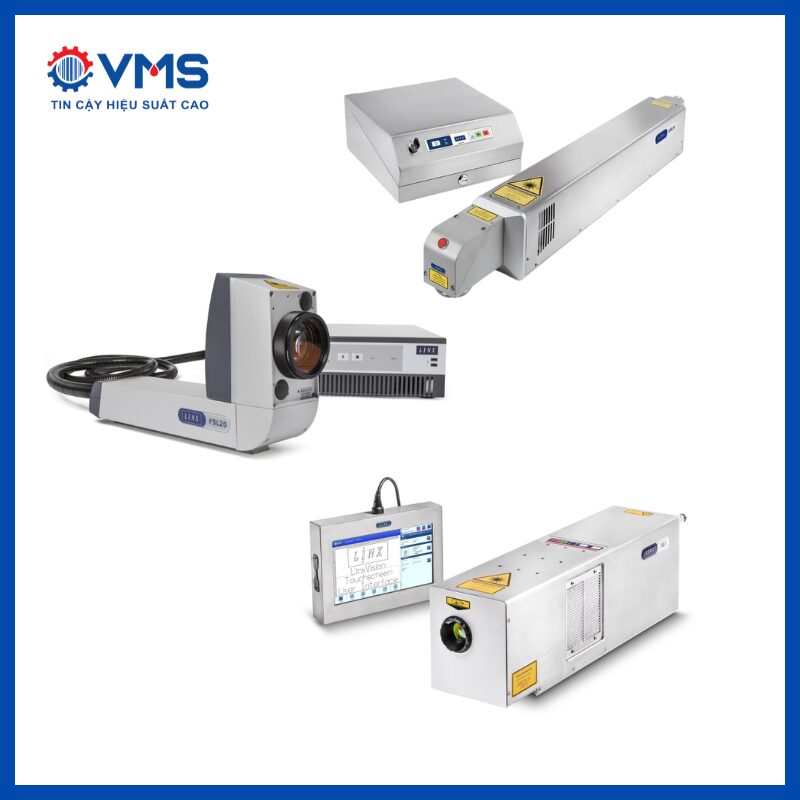 Các loại máy khắc laser VMS cung cấp 