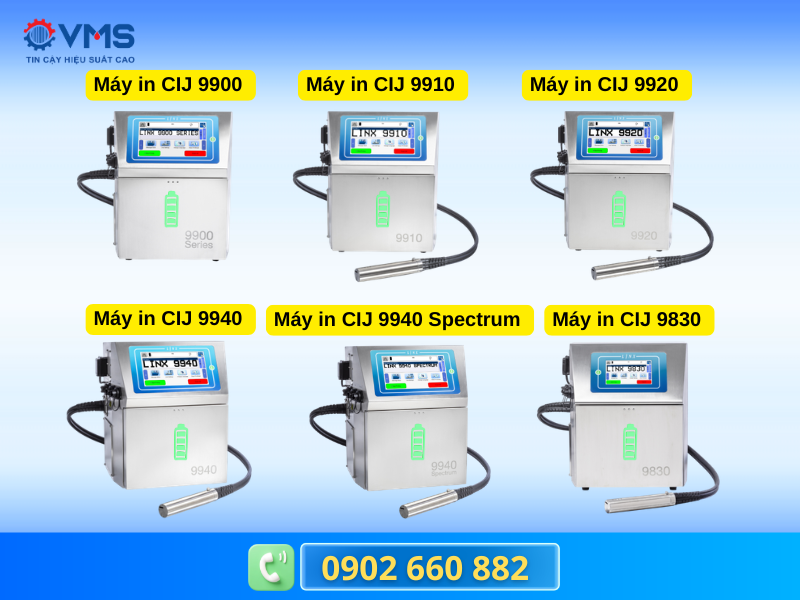 Các dòng máy in date Linx 9000 series do VMS phân phối
