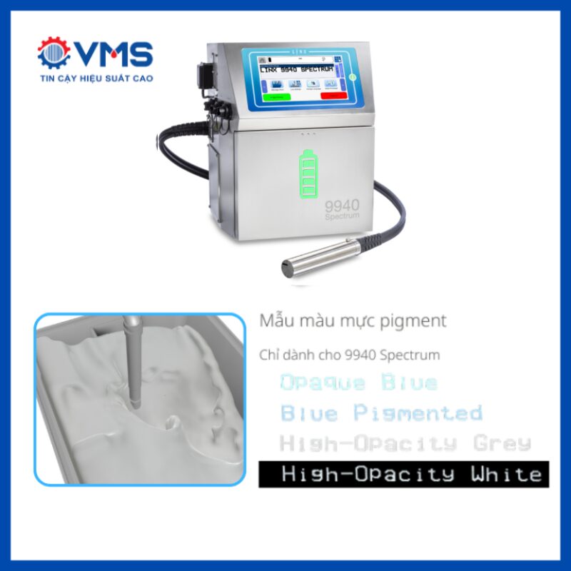 Máy in phun Linx 9940 Spectrum và mực in
